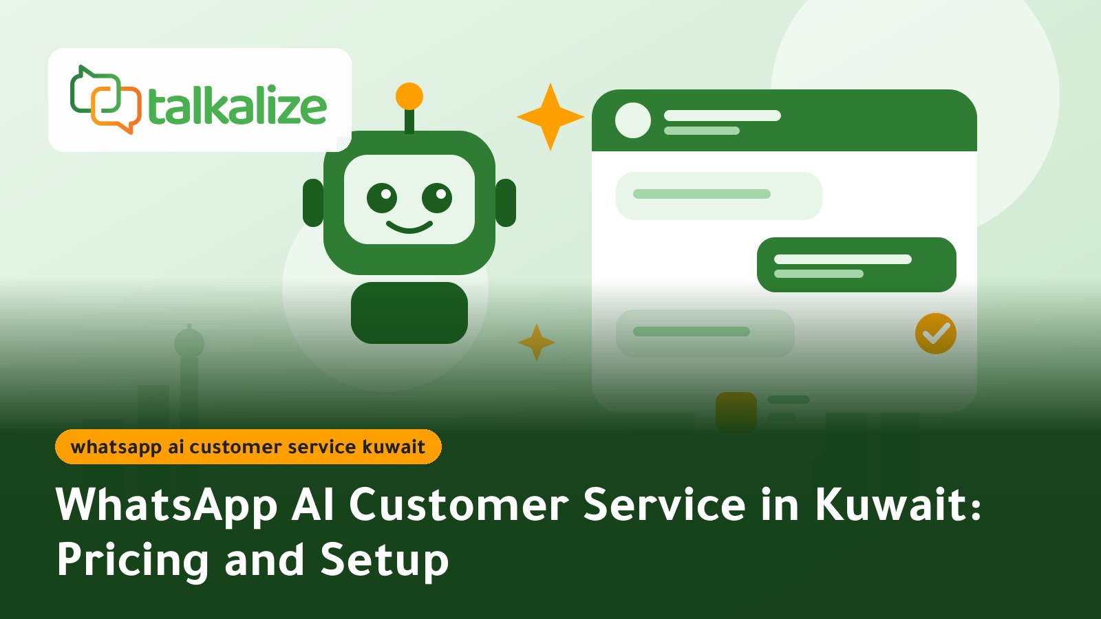 WhatsApp AI Customer Service in Kuwait: Pricing and Setup
