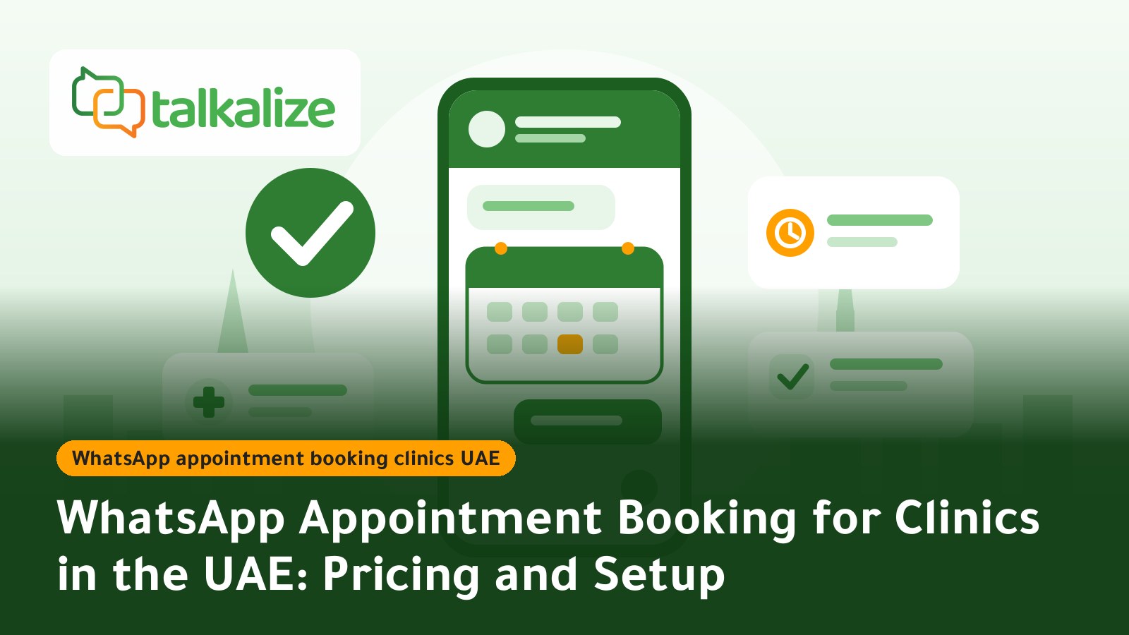 WhatsApp Appointment Booking for Clinics in the UAE: Pricing and Setup