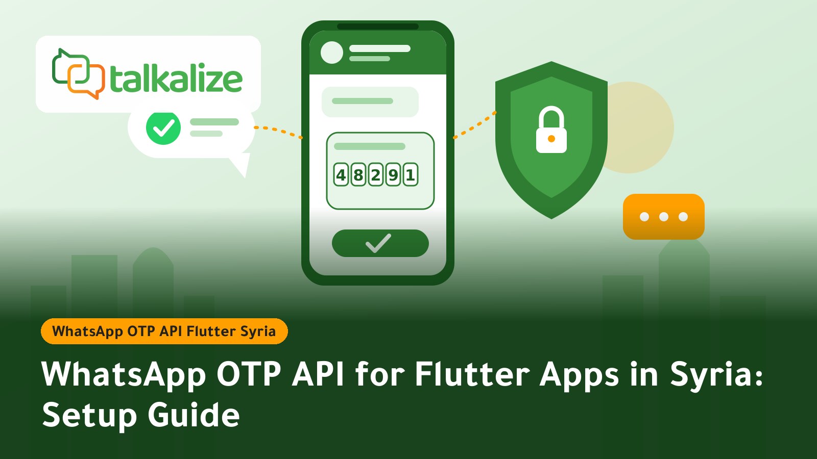 WhatsApp OTP API for Flutter Apps in Syria: Setup Guide