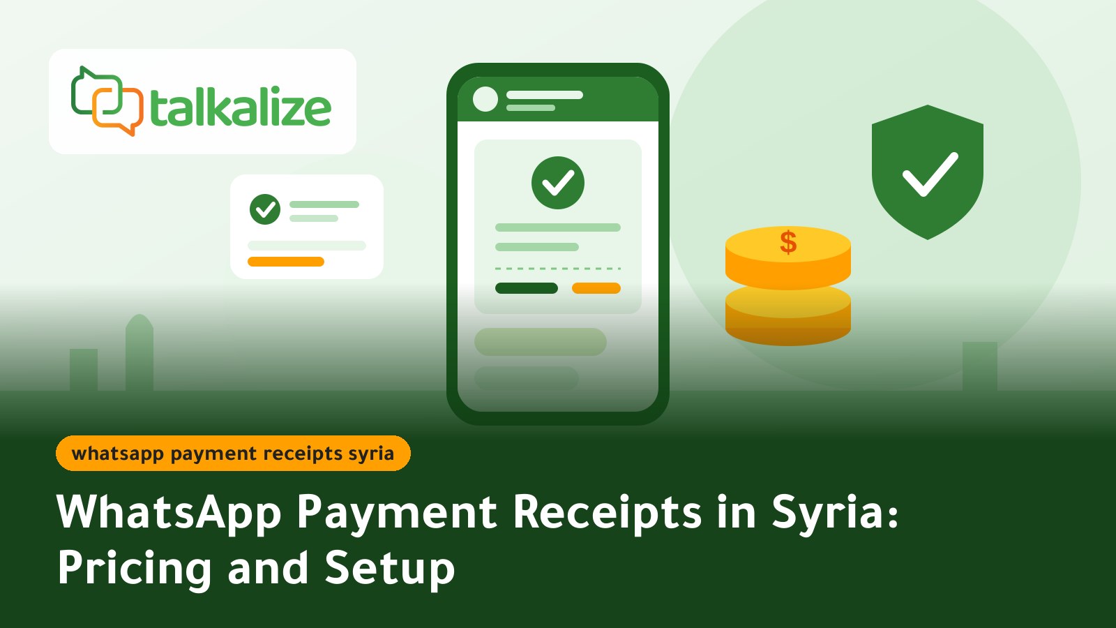 WhatsApp Payment Receipts in Syria: Pricing and Setup