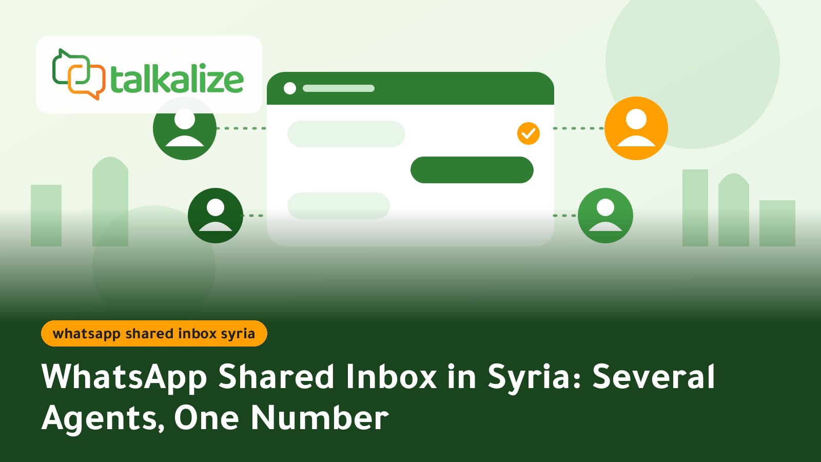 WhatsApp Shared Inbox in Syria: Several Agents, One Number